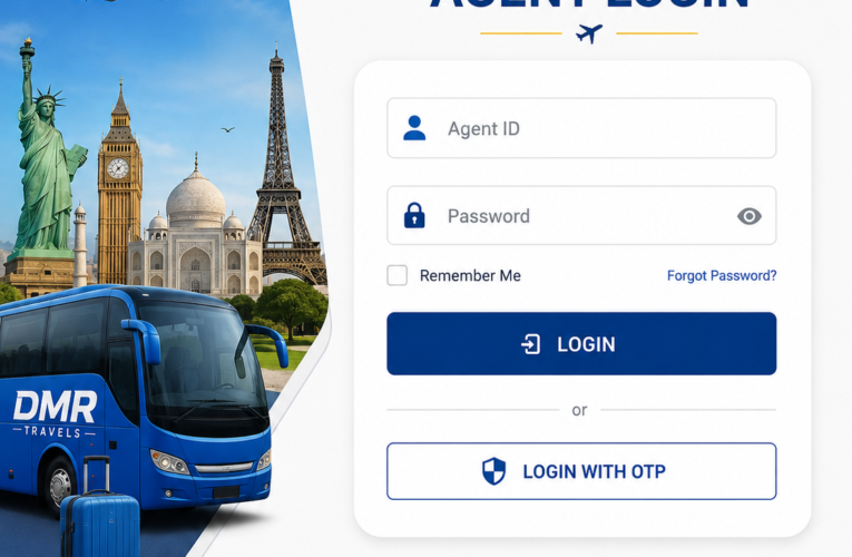 DMR Travels Agent Login